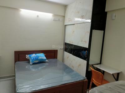 Bedroom Image of 350 Sq.ft 1 RK Apartment / Flat for rent in Whitefield Bengaluru for Rs. 17000