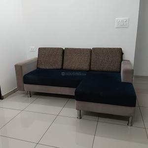 Hall Image of 727 Sq.ft 3 BHK Apartment / Flat for rent in Nirmaan One, New Gotri Vadodara for Rs. 22000