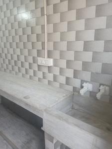 Kitchen Image of 450 Sq.ft 1 BHK Builder Floor for rent in Lajpat Nagar New Delhi for Rs. 23000