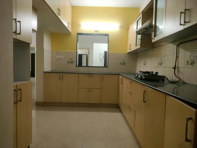 Kitchen Image of 1500 Sq.ft 3 BHK Apartment / Flat for sale in Subiksha Courette by Subiksha Construction, Marathahalli Bengaluru for Rs. 11500000