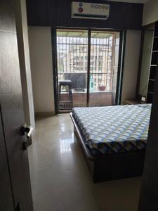 Bedroom Image of 600 Sq.ft 1 BHK Apartment / Flat for rent in Vasant Vihar Complax, Thane West Thane for Rs. 24000