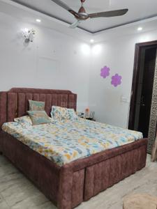 Bedroom Image of 900 Sq.ft 3 BHK Builder Floor for rent in Dabri New Delhi for Rs. 25000