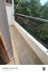 Balcony Image of 600 Sq.ft 1 RK Builder Floor for rent in Malviya Nagar New Delhi for Rs. 29000