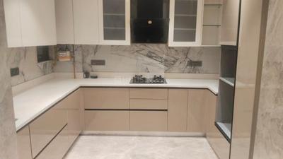 Kitchen Image of 2000 Sq.ft 3 BHK Builder Floor for rent in Hauz Khas New Delhi for Rs. 175000