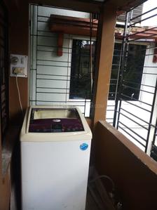 Balcony Image of 600 Sq.ft 1 BHK Apartment / Flat for rent in Purba Barisha Kolkata for Rs. 15000