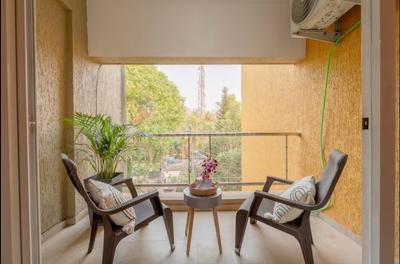 Balcony Image of 1184 Sq.ft 2 BHK Apartment / Flat for sale in Anjuna Goa for Rs. 18500000