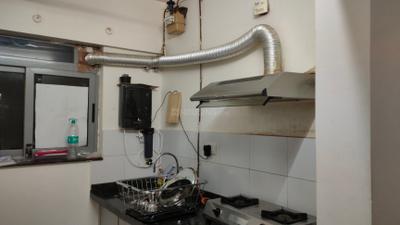 Kitchen Image of 600 Sq.ft 1 BHK Apartment / Flat for sale in Amanora Future Towers, Hadapsar Pune for Rs. 8000000