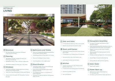 Image of 1400 Sq.ft 3 BHK Apartment / Flat for sale in Abhinav Pebbles Greenfield, Tathawade, Pune for Rs. 13400000