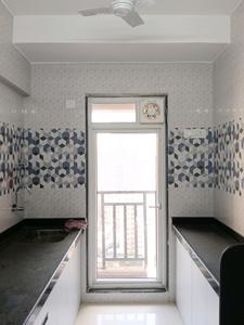 Kitchen Image of 500 Sq.ft 1 BHK Apartment / Flat for rent in Raunak Bliss Phase A A3, Kasarvadavali Thane for Rs. 21098