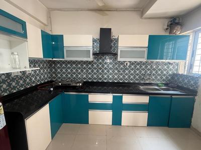 Kitchen Image of 900 Sq.ft 2 BHK Apartment / Flat for sale in Bhandari Vermont, Wagholi Pune for Rs. 6800000