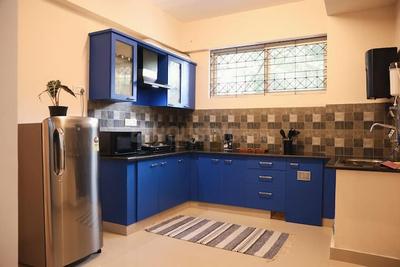 Kitchen Image of 1150 Sq.ft 2 BHK Apartment / Flat for rent in Sahjanand Tulsi Homes, Sherpura Bharuch for Rs. 16000