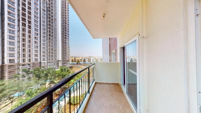 Balcony Image of 1599 Sq.ft 3 BHK Apartment / Flat for sale in Myhna Maple, Varthur Bengaluru for Rs. 19000000