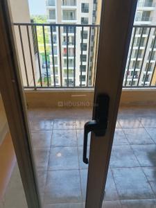 Balcony Image of 1257 Sq.ft 2 BHK Apartment / Flat for rent in Kiara Residency, Sushant Golf City Lucknow for Rs. 20000
