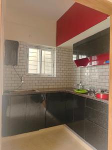 Kitchen Image of 600 Sq.ft 1 BHK Apartment / Flat for rent in Kadugodi Bengaluru for Rs. 26000