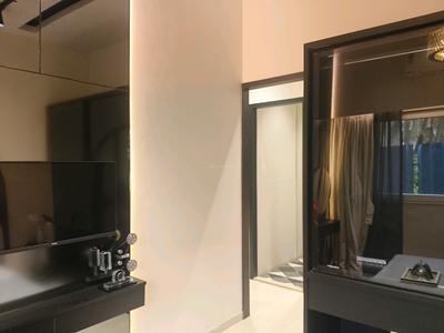 Bedroom Image of 720 Sq.ft 1 BHK Apartment / Flat for sale in Gajra Bhoomi Castle Phase I, Shilgaon Thane for Rs. 4700000