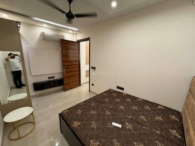 Bedroom Image of 890 Sq.ft 2 BHK Builder Floor for rent in Rajouri Garden New Delhi for Rs. 32000