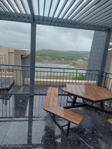 Balcony Image of 850 Sq.ft 2 BHK Apartment / Flat for rent in Sankla Sommet, Bhugaon Pune for Rs. 25000