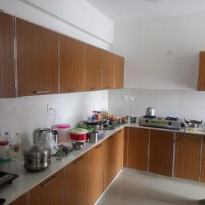 Kitchen Image of 1400 Sq.ft 3 BHK Apartment / Flat for sale in Irinjalakuda Thrissur for Rs. 7000000