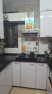 Kitchen Image of 1000 Sq.ft 3 BHK Builder Floor for rent in Safdarjung Enclave New Delhi for Rs. 58000