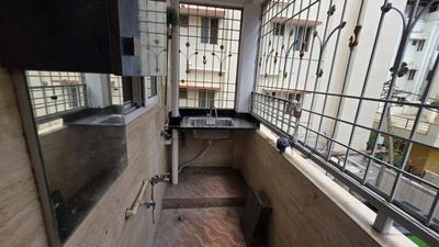 Balcony Image of 1500 Sq.ft 3 BHK Apartment / Flat for rent in Jayani Paradise, Mahadevapura Bengaluru for Rs. 70000