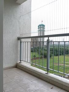 Bedroom Three Image of 1000 Sq.ft 3 BHK Apartment / Flat for rent in Godrej Emerald, Kasarvadavali Thane for Rs. 38000