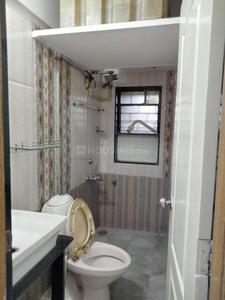 Bathroom Image of 1200 Sq.ft 3 BHK Apartment / Flat for rent in Prajapati Park, Kopar Khairane Navi Mumbai for Rs. 75000