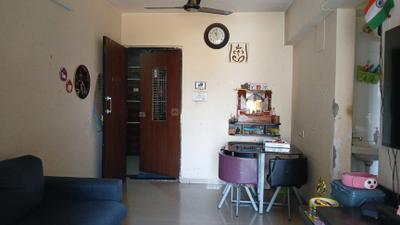 Living Room Image of 800 Sq.ft 1.5 BHK Apartment / Flat for sale in Gajra Bhoomi Gardenia 1, Kalamboli Navi Mumbai for Rs. 7500000