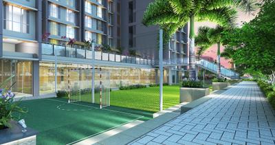 Image of 873 Sq.ft 2 BHK Apartment / Flat for sale in N Rose Northern Hills, Dahisar East, Mumbai for Rs. 17900000
