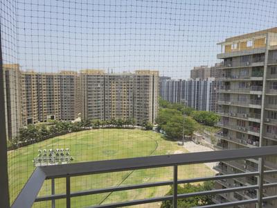 Balcony Image of 1850 Sq.ft 2.5 BHK Apartment / Flat for rent in Adani The Meadows, Shantigram Ahmedabad for Rs. 46000