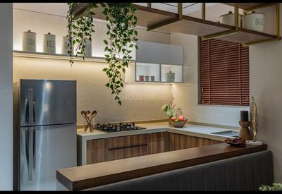 Kitchen Image of 600 Sq.ft 2 BHK Apartment / Flat for sale in Dosti Mezzo 22, Sion Mumbai for Rs. 23000000