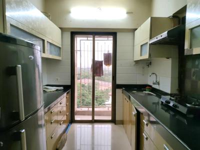 Kitchen Image of 900 Sq.ft 2 BHK Apartment / Flat for sale in Madhav Palacia, Hiranandani Estate Thane for Rs. 12000000