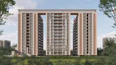 Image of 1656 Sq.ft 2 BHK Apartment / Flat for sale in Sargasan, Gandhinagar for Rs. 7000000