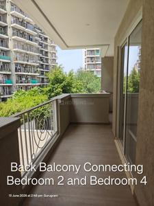 Balcony Image of 2795 Sq.ft 4 BHK Builder Floor for sale in Adani Samsara Avasa, Sector 63 Gurgaon for Rs. 42500000