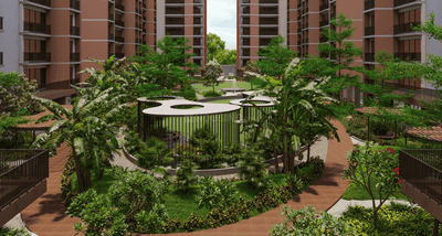 Image of 1825 Sq.ft 3 BHK Apartment / Flat for sale in Rameshwaram Ivaan, Palanpur, Surat for Rs. 7650000