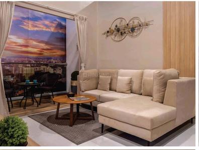 Living Room Image of 825 Sq.ft 2 BHK Apartment / Flat for sale in Newton Homes Tathawade Phase 1, Tathawade Pune for Rs. 7500000