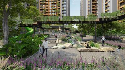 Image of 1246 Sq.ft 3 BHK Apartment / Flat for sale in GRC Sapphire Spring Phase 1, Gottigere, Bengaluru for Rs. 16000000