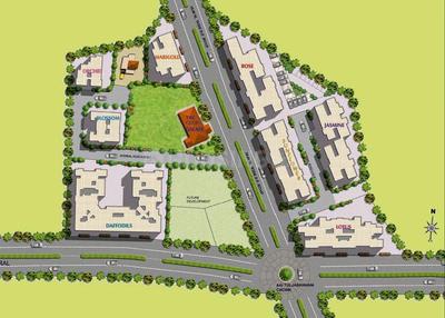 Image of 685 Sq.ft 1 BHK Apartment / Flat for sale in Abhishek Florida Sunflower Rose Jasmine, Neral, Thane for Rs. 2200000