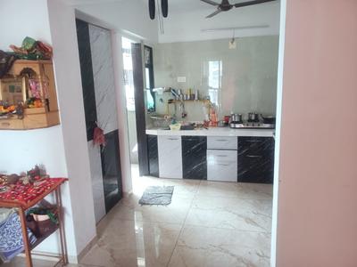 Kitchen Image of 900 Sq.ft 3 BHK Apartment / Flat for sale in Aristo Aalayam, Gota Ahmedabad for Rs. 10000000