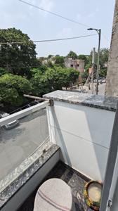 Balcony Image of 850 Sq.ft 2 BHK Independent House for rent in Green Apartments, Rajouri Garden New Delhi for Rs. 35000