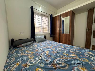 Bedroom Image of 600 Sq.ft 1 BHK Builder Floor for rent in Indira Nagar Bengaluru for Rs. 30000