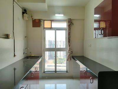 Kitchen Image of 600 Sq.ft 1 BHK Apartment / Flat for sale in Aarya Grand Square, Kasarvadavali Thane for Rs. 4900000