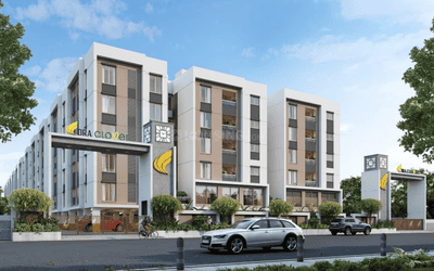 Image of 1257 Sq.ft 3 BHK Apartment / Flat for sale in DRA Beena Clover, Madambakkam, Chennai for Rs. 9743000