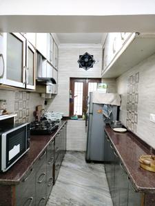 Kitchen One Image of 1600 Sq.ft 4 BHK Apartment / Flat for sale in DDA Rosewood Apartment, Sector 13 Dwarka New Delhi for Rs. 22800000