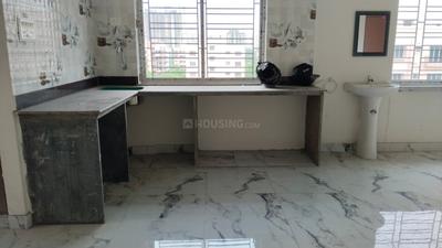 Kitchen Image of 1250 Sq.ft 3 BHK Apartment / Flat for sale in New Town Kolkata for Rs. 7000000