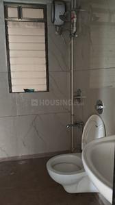 Bathroom Image of 600 Sq.ft 1 BHK Apartment / Flat for rent in Raunak City, Kalyan West Kalyan for Rs. 14000