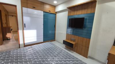 Bedroom Image of 1400 Sq.ft 2 BHK Apartment / Flat for rent in Vishwanath Sharanam 8, Jodhpur Ahmedabad for Rs. 36000