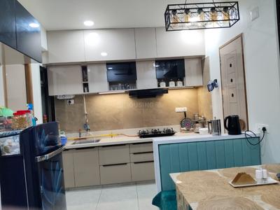 Kitchen Image of 1755 Sq.ft 3 BHK Apartment / Flat for sale in Sargasan Gandhinagar for Rs. 10300000