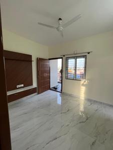 Hall Image of 690 Sq.ft 1 BHK Builder Floor for rent in Murugeshpalya Bengaluru for Rs. 30000