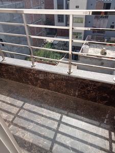 Balcony Image of 450 Sq.ft 1 BHK Builder Floor for rent in Burari New Delhi for Rs. 8500
