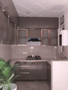 Kitchen Image of 1500 Sq.ft 3 BHK Apartment / Flat for sale in Ambesten Twin Chalet, Noida Extension Greater Noida for Rs. 5404500